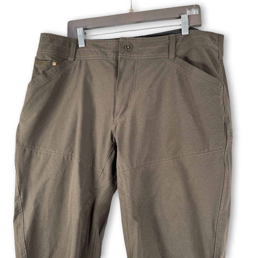 New Kuhl Mens Dark Brown Pants! 5166 Sz 38X32 - Picture 2 of 6